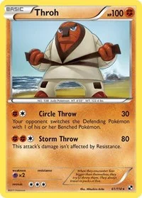Throh | 61/114 | Reverse Holofoil | Black and White