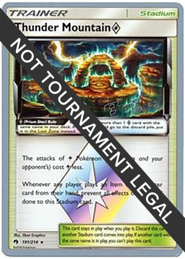 Thunder Mountain Prism Star 2019 (Haruki Miyamoto) 191/214 Normal World Championship Decks Thunder Mountain Prism Star 2019 (Haruki Miyamoto) 191/214 Normal World Championship Decks