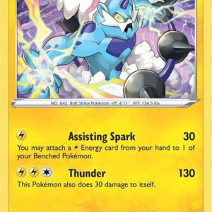 Thundurus 052/198 Holofoil SWSH06: Chilling Reign Thundurus 052/198 Holofoil SWSH06: Chilling Reign