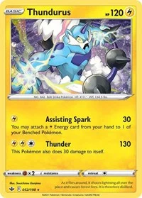 Thundurus | 052/198 (Cosmos Holo) | Holofoil | Blister Exclusives Thundurus | 052/198 (Cosmos Holo) | Holofoil | Blister Exclusives