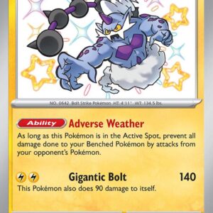 Thundurus 139/091 Holofoil SV: Paldean Fates