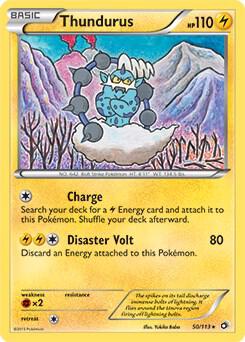 Thundurus 50/113 (BW Legendary Treasures) 050/113 Normal Deck Exclusives
