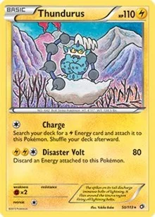 Thundurus | 50/113 (BW Legendary Treasures) | 050/113 | Normal | Deck Exclusives