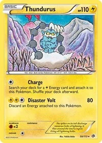Thundurus | 50/113 | Holofoil | Legendary Treasures