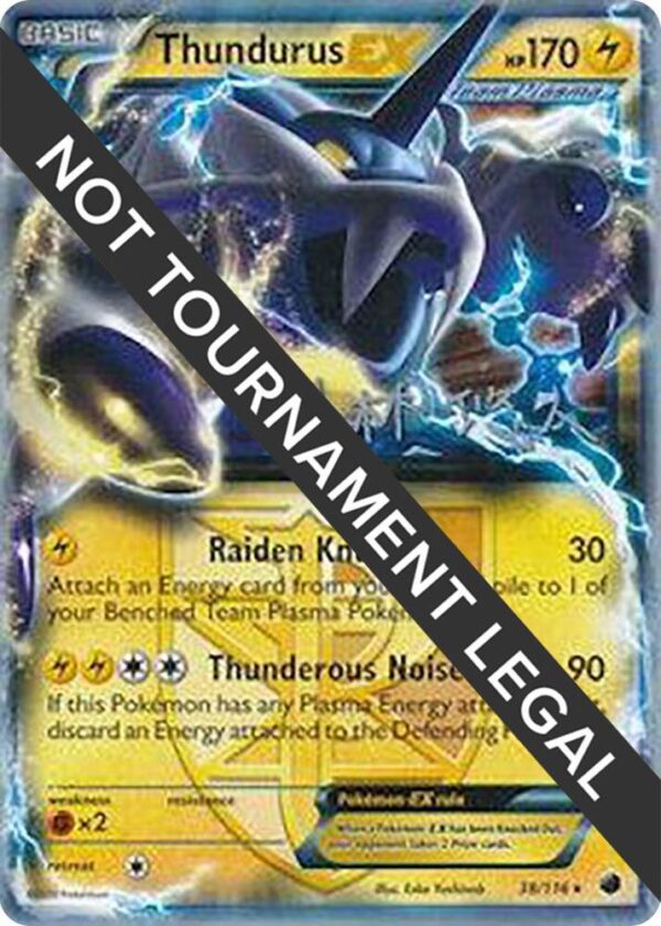Thundurus EX 2014 (Haruto Kobayashi) 38/116 Normal World Championship Decks Thundurus EX 2014 (Haruto Kobayashi) 38/116 Normal World Championship Decks