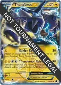 Thundurus EX | 2014 (Haruto Kobayashi) | 38/116 | Normal | World Championship Decks