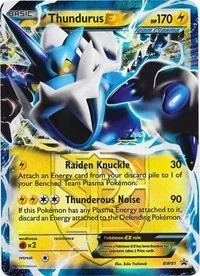 Thundurus EX (Team Plasma) | BW81 | Holofoil | Black and White Promos