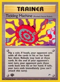 Tickling Machine | 119/132 | 1st Edition | Gym Heroes