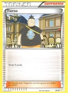 Tierno (20 | Pikachu Libre Deck) | 20/30 | Normal | XY Trainer Kit: Pikachu Libre & Suicune