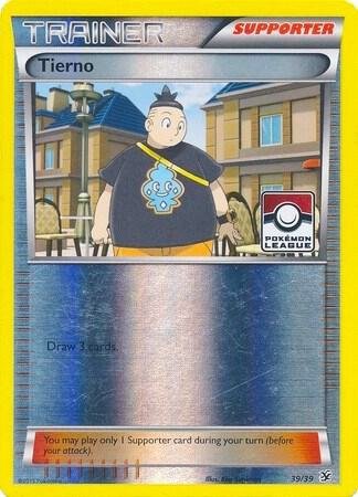 Tierno 39/39 (Pokemon League) 039/039 Reverse Holofoil League & Championship Cards