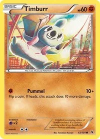 Timburr | 62/101 | Reverse Holofoil | Noble Victories
