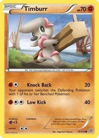 Timburr | 79/135 | Reverse Holofoil | Plasma Storm