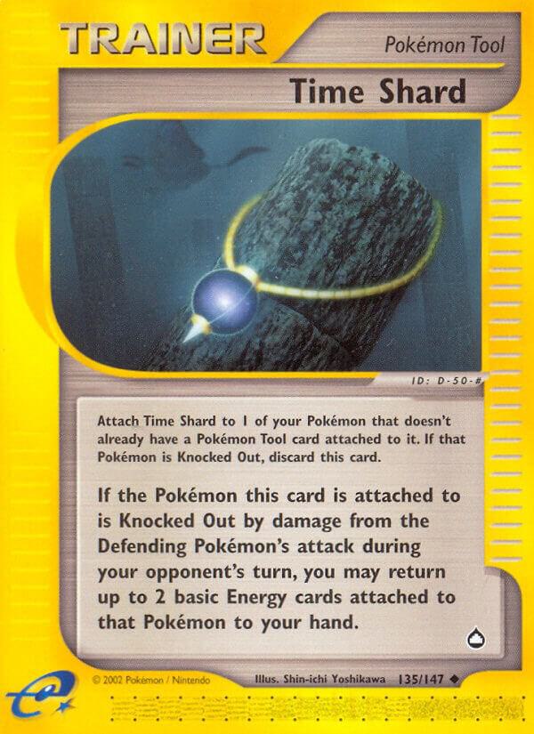 Time Shard 135/147 Reverse Holofoil Aquapolis Time Shard 135/147 Reverse Holofoil Aquapolis