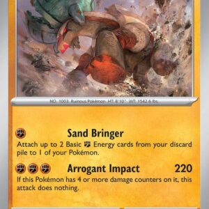 Ting-Lu 109/182 Holofoil SV04: Paradox Rift Ting-Lu 109/182 Holofoil SV04: Paradox Rift