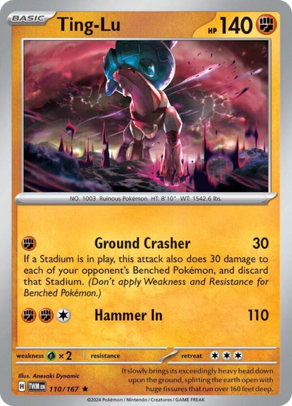 Ting-Lu 110/167 Holofoil SV06: Twilight Masquerade