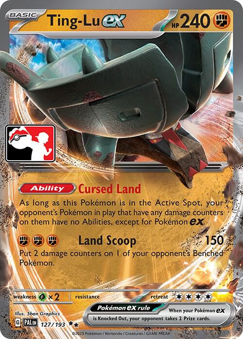 Ting-Lu ex 127/193 Holofoil Prize Pack Series Cards Ting-Lu ex 127/193 Holofoil Prize Pack Series Cards