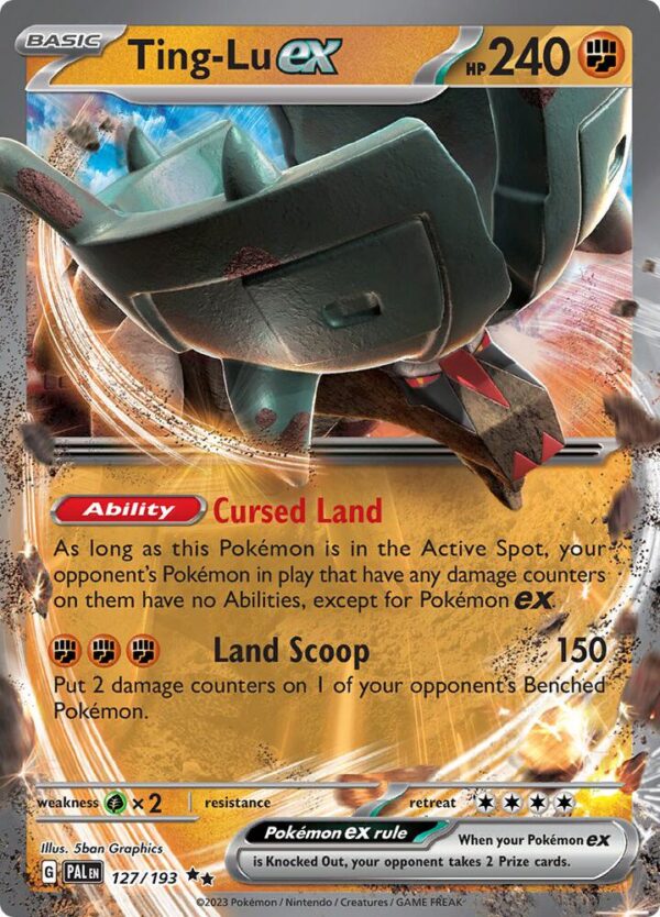 Ting-Lu ex 127/193 Holofoil SV02: Paldea Evolved