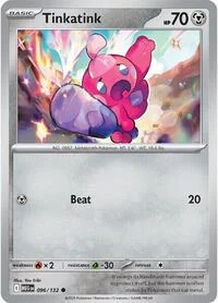 Tinkatink | 096/132 | Reverse Holofoil | ME01: Mega Evolution