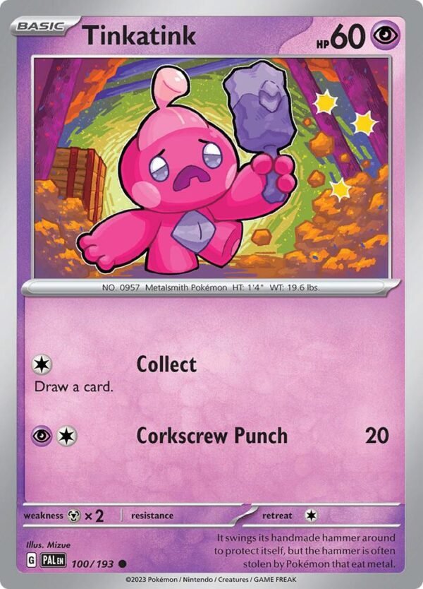 Tinkatink 100/193 Normal SV02: Paldea Evolved
