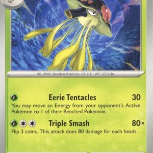 Toedscruel 026/198 Reverse Holofoil SV01: Scarlet & Violet Base Set