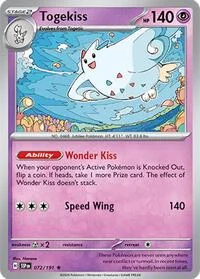 Togekiss | 072/191 | Reverse Holofoil | SV08: Surging Sparks