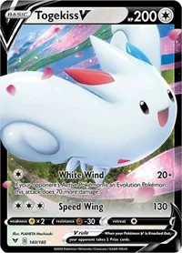 Togekiss V | 140/185 | Holofoil | SWSH04: Vivid Voltage