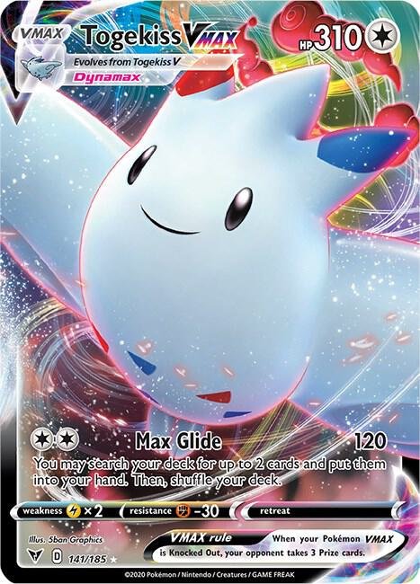 Togekiss VMAX 141/185 Holofoil SWSH04: Vivid Voltage