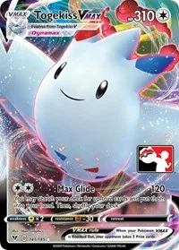 Togekiss VMAX | 141/185 | Holofoil | Prize Pack Series Cards Togekiss VMAX | 141/185 | Holofoil | Prize Pack Series Cards