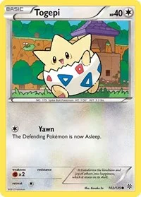 Togepi | 102/135 | Normal | Plasma Storm