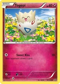 Togepi | 43/108 | Reverse Holofoil | XY - Roaring Skies