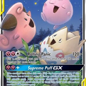 Togepi & Cleffa & Igglybuff GX 143/236 Holofoil SM – Cosmic Eclipse