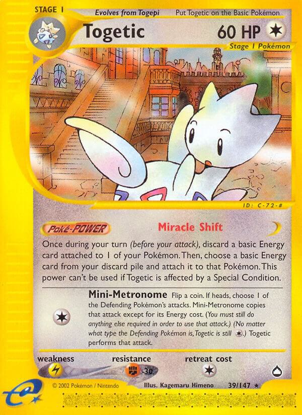 Togetic 039/147 Normal Aquapolis