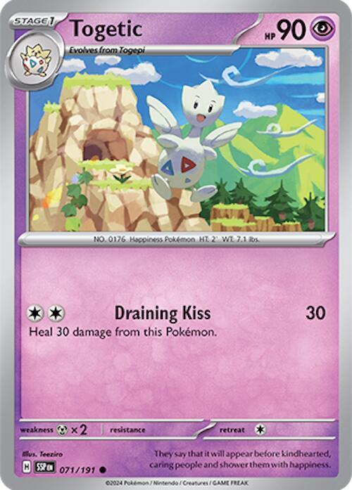 Togetic 071/191 Normal SV08: Surging Sparks