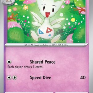 Togetic 084/197 Normal SV03: Obsidian Flames Togetic 084/197 Normal SV03: Obsidian Flames