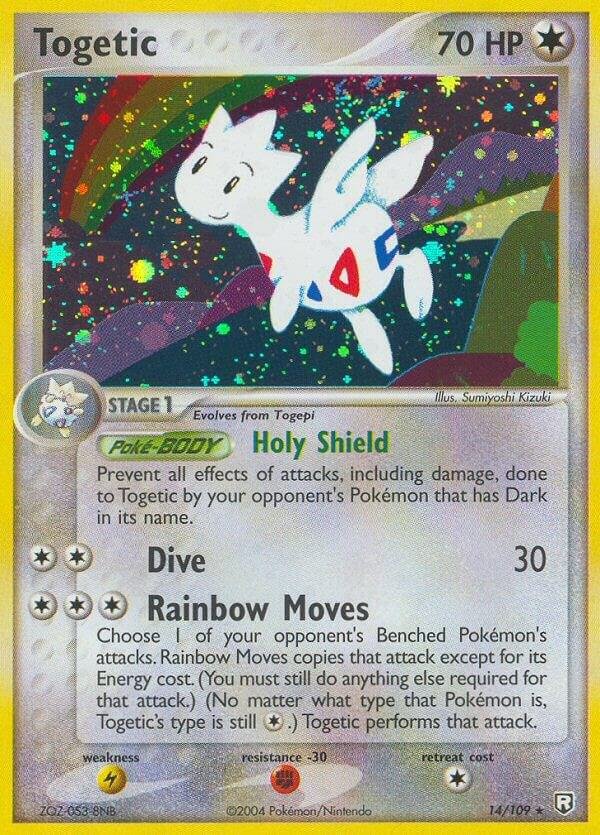 Togetic 14/109 Reverse Holofoil Team Rocket Returns