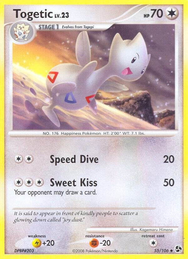 Togetic 55/106 Reverse Holofoil Great Encounters Togetic 55/106 Reverse Holofoil Great Encounters