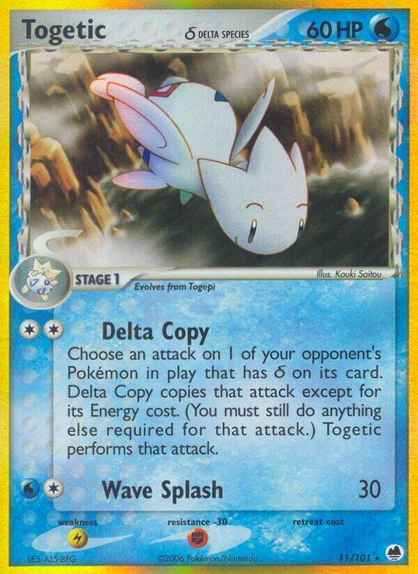 Togetic (Delta Species) 11/101 Reverse Holofoil Dragon Frontiers