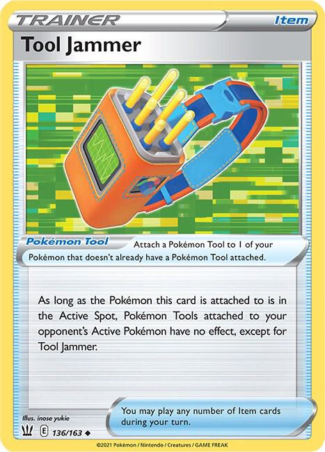 Tool Jammer 136/163 Normal SWSH05: Battle Styles Tool Jammer 136/163 Normal SWSH05: Battle Styles