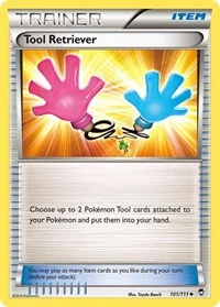 Tool Retriever | 101/111 | Reverse Holofoil | XY - Furious Fists