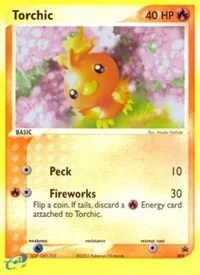 Torchic | 008 (e-League) | Reverse Holofoil | Nintendo Promos