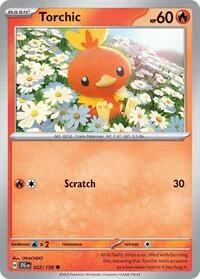 Torchic | 022/159 | Reverse Holofoil | SV09: Journey Together Torchic | 022/159 | Reverse Holofoil | SV09: Journey Together