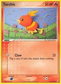 Torchic | 065/100 | Reverse Holofoil | Crystal Guardians