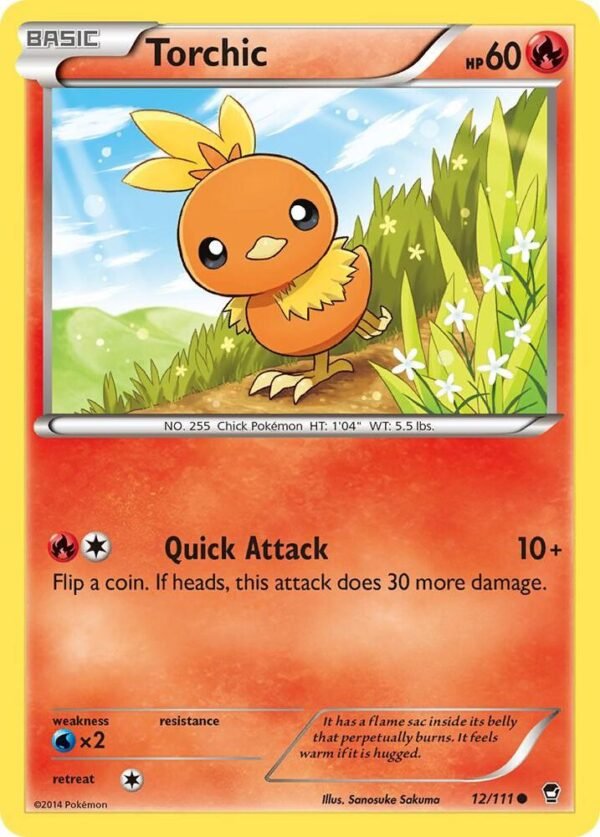Torchic 12/111 Normal XY – Furious Fists