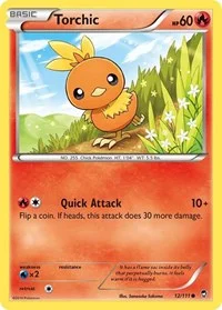 Torchic | 12/111 | Reverse Holofoil | XY - Furious Fists