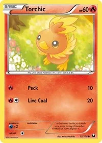 Torchic (15) | 15/108 | Normal | Dark Explorers
