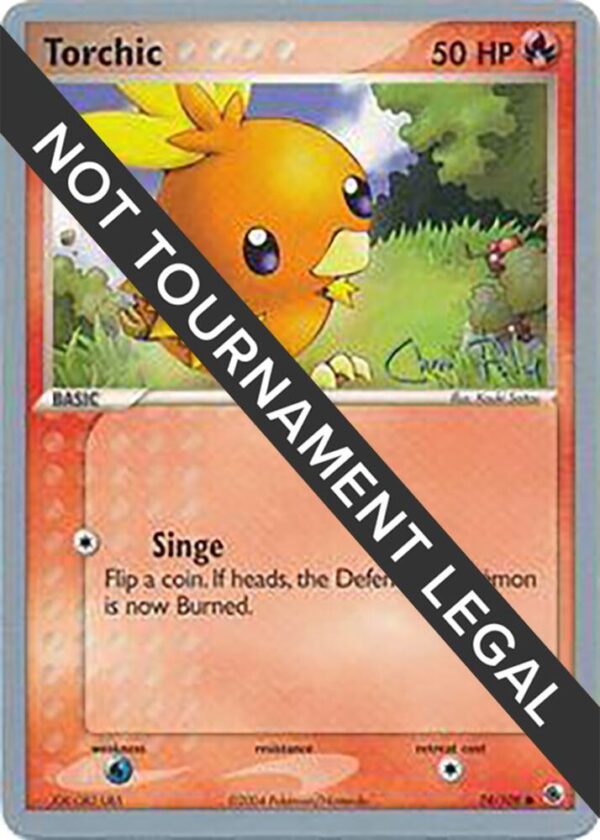 Torchic 2004 (Chris Fulop) 74/109 Normal World Championship Decks