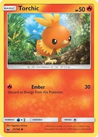 Torchic (25) | 25/168 | Reverse Holofoil | SM - Celestial Storm