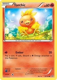 Torchic | 25/160 | Normal | XY - Primal Clash