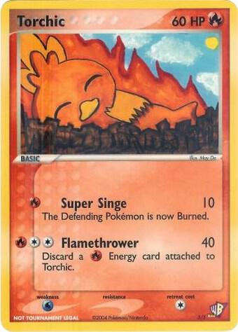 Torchic 3/5 003/005 Normal Kids WB Promos Torchic 3/5 003/005 Normal Kids WB Promos