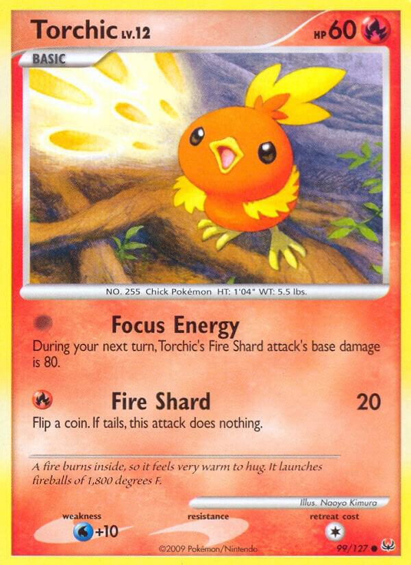 Torchic 99/127 Normal Platinum